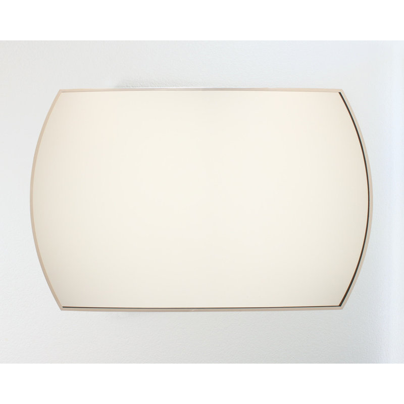 Miroir mural 24 po x 36 po Harper Crescent, 23 po x 35 po, Chrome chrome