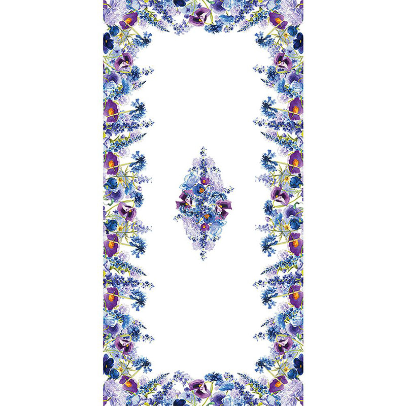 Nappe Wild Garden, 70 po x 144 po