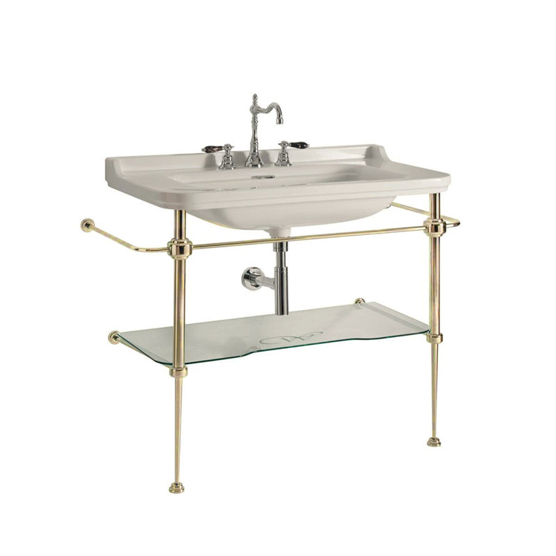 Waldorf Bathroom Sink, Single Hole