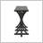 59.8'' Wooden Console Table With Veneer Top,Farmhouse Entryway Table With Rubber Wood Slender Curved Legs-917369549