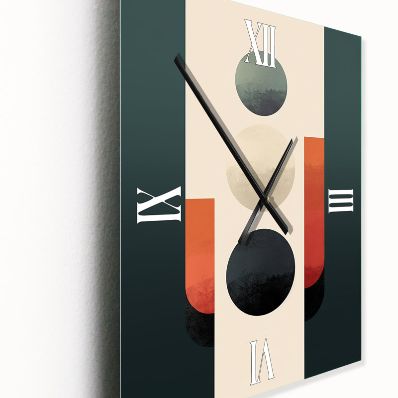 Addis - Transitional Modern Wall Clock, Large