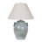 Red Barrel Studio® 24" Ceramic Jug Table Lamp, Blue With Tapered Shade