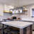 3-Light 26" Dimmable Rectangular Kitchen Island Chandelier