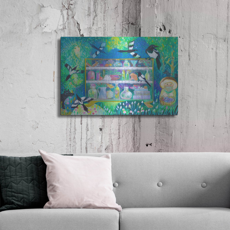 «Red Forest Barrel Studio» par Oxana Zaika, H 24 po x l 36 po
