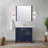 Bath Vanity with White Ceramic Top-792531853