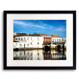 Old Town Tavira RomanBridge Print by Tom Kostes