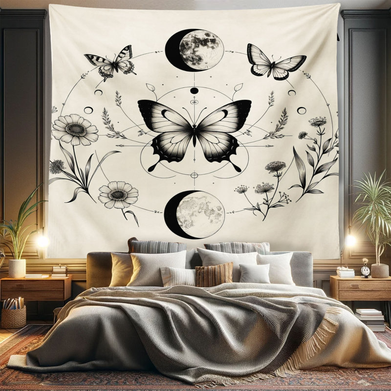 Microfiber Tapestry, 104" H x 88" W