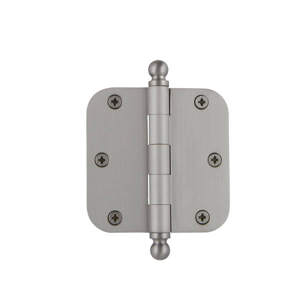 Nostalgic Warehouse Steeple Tip Door Hinges - Elegant Chrome Finish For Residential Doors