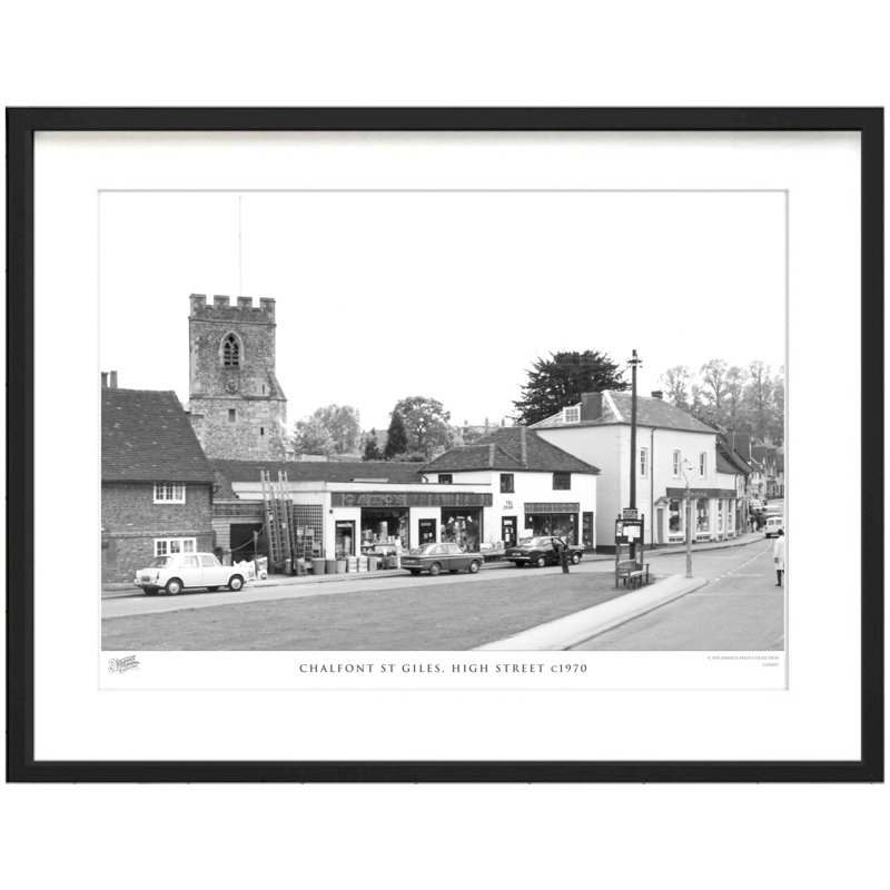 Chalfont St Giles, High Street C1970 by Francis Frith - Single Picture Frame Print, 45cm H x 60cm W x 2.3cm D