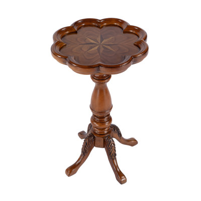 Whitman Scalloped Edge Side Table