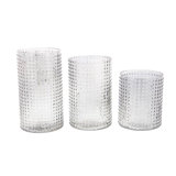 9'' H Glass Tabletop Votive Holder
