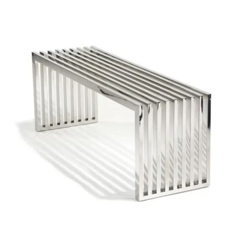 Banc, H 17 po x l 55 po x P 16 po,  Polished