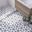 Corola Hexagon 7.7 in. x 8.9 in. Matte Porcelain  Floor and Wall Tile-55199901