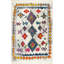 Tapis bleu / orange Jeb-37576725