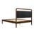 Ardin Queen Walnut Solid Wood Bed-747825530-747825531
