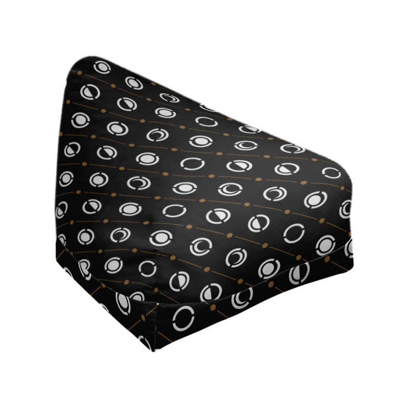 Housse de sac de pois, Orange, H 27 po x l 30 po x P 25 po, Bourre en polyester