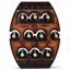 Cecily Wine Bottle Rack in Brown