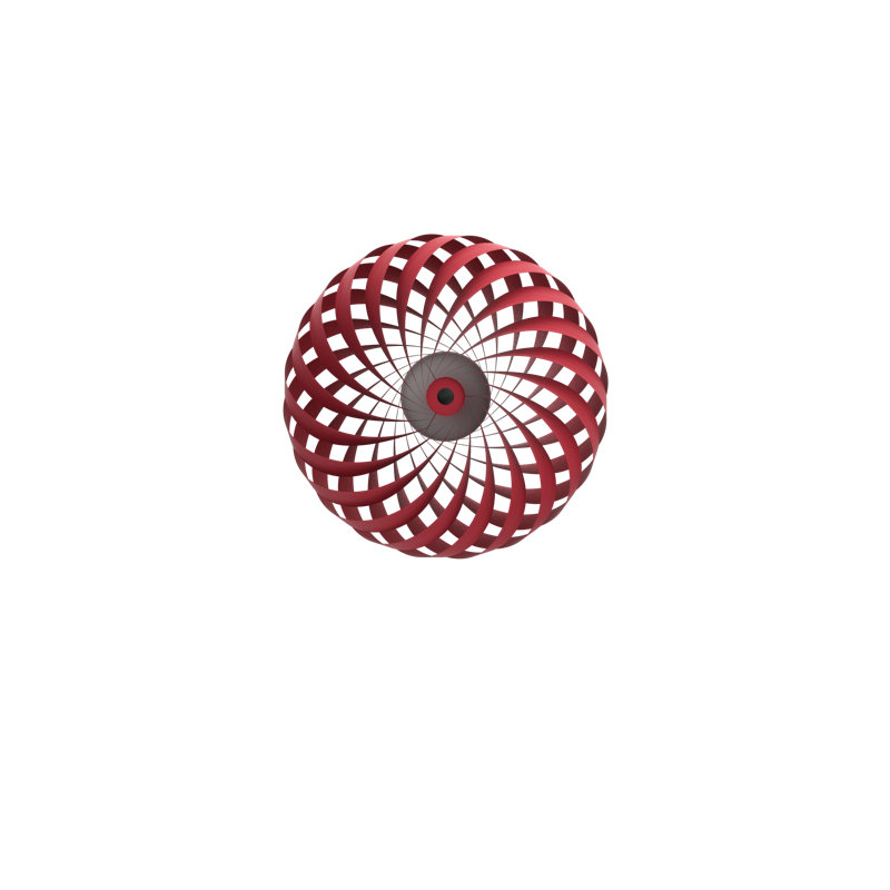 TR5 Wall light, 23.62" H x 23.62" W x 7.87" D, Natural