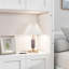 Lit escamotable avec 2 tablettes de rangement latérales, lit escamotable mural avec bureau, parfait pour chambre d'amis, bureau, blanc (ancien numéro de référence: BS400609AAC)-107146313-122805836