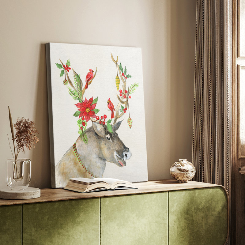 Renne ludique I - galerie sur mesure, H 18 po x l 12 po