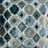 Geometric Cut Velvet | Gretty Fabric_GRETTY