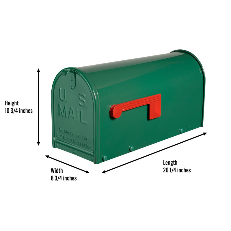 Janzer Mailbox , Green