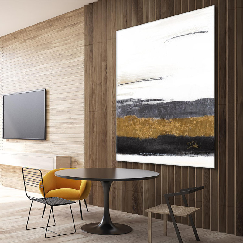 «Modemo», reproduction d'art sur toile géante 72 po x 72 po, H 72 po x l 72 po x P 1,5 po