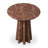 Folda 18" Sculpted Cement Pedestal Side Table-121125752
