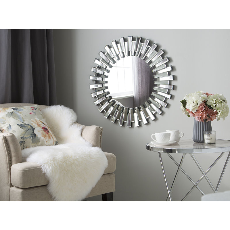 Allensville Glass Flat Wall Mirror