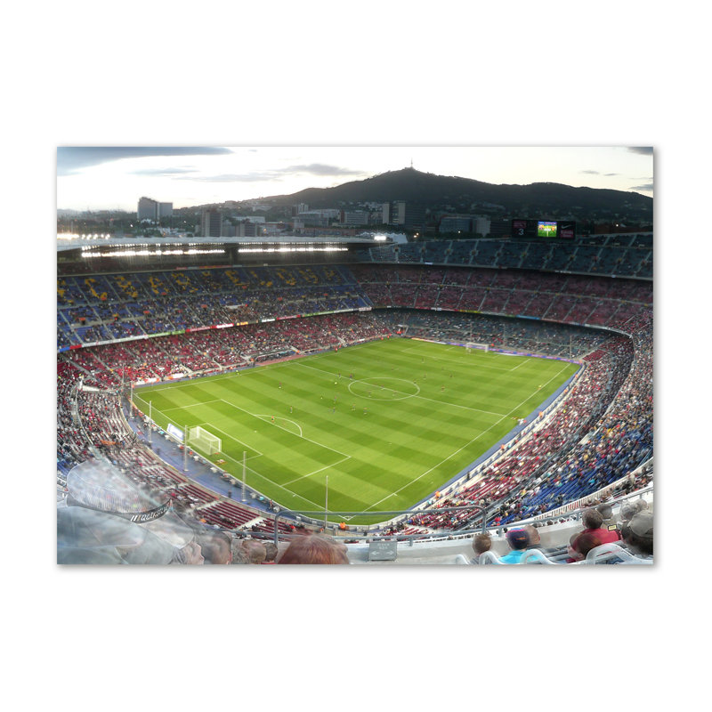 Barcelona Stadium - Wrapped Canvas Print