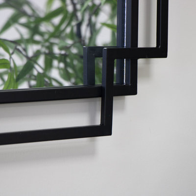 Cathelijne Metal Flat Wall Mirror