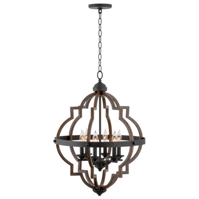 Estefanita 6 - Light Dimmable Geometric Chandelier