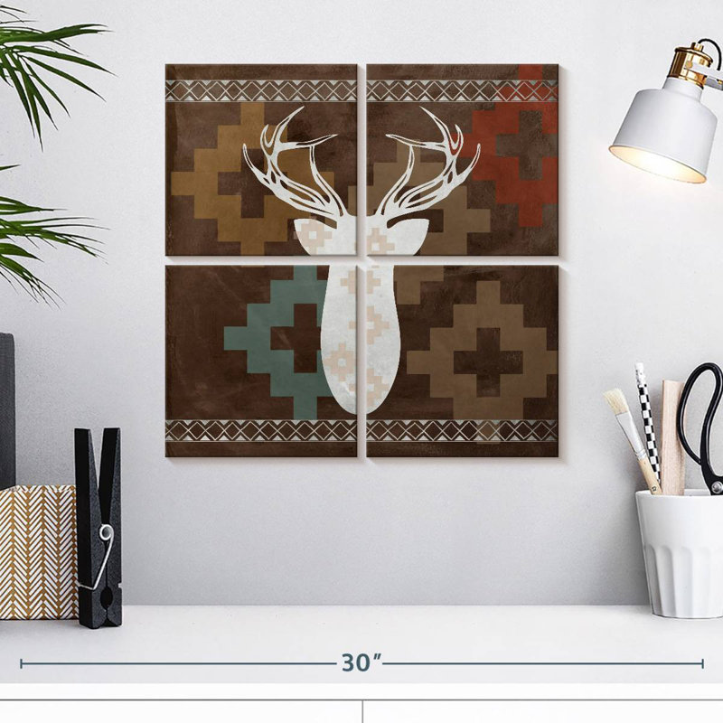 Brampt Deer Rack, 18" H x 18" W