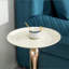 petite table d'appoint ronde pour les petits espaces, table basse, petite table basse de salon, table de bout