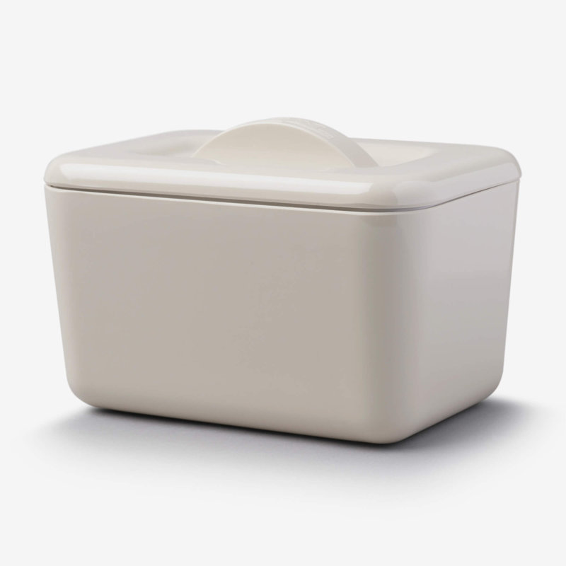 Zeal Melamine Butter Dish, Cream