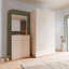 2 Door Manufactured Wood Wardrobe