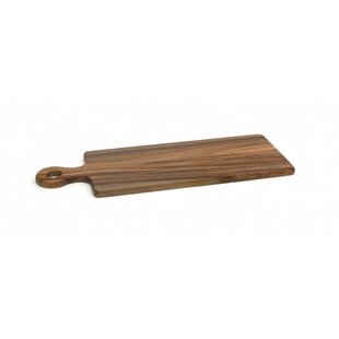 Picnic Time Napoletana Pizza Cutter Board - Acacia Wood