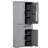Grey Storage Unit For Bathroom With Efficient Space Utilization Cabinet Three Rack