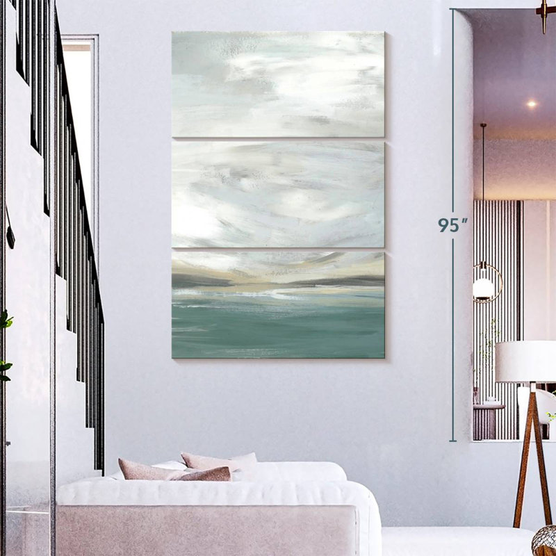 Avery Seafoam Vista I, 74" H x 48" W