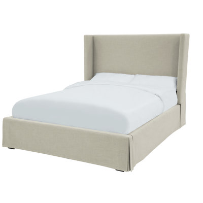 Lit plateforme tapissier Sofina