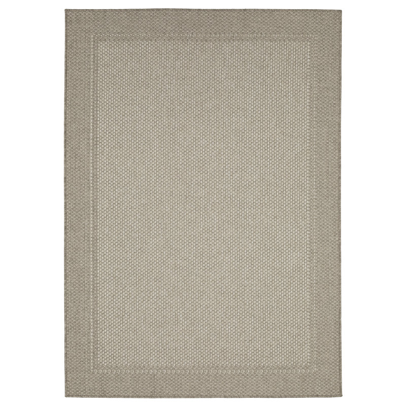 Tapis gris / gris clair Corraline, Rectangle 9 pi 10 po x 12 pi 10 po