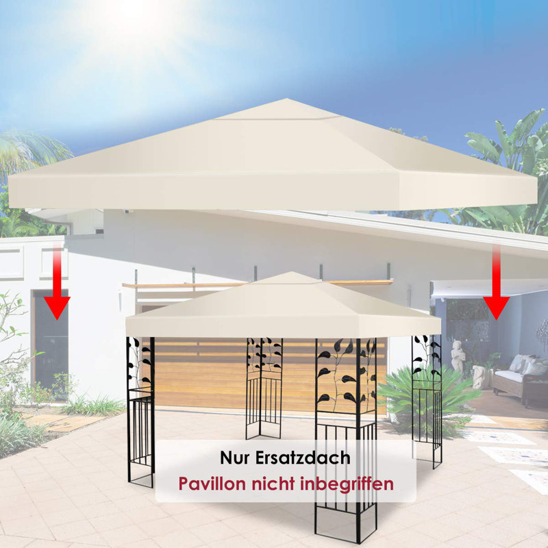 Callimont Dakota Fields Polyester Replacement Canopy, Beige