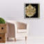  «Regal Adornment 2» par Chariklia Zarris, art mural sur toile, 26 po x 26 po