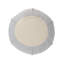 Pouf rond de 18 po de largeur