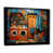 Black Floater Framed