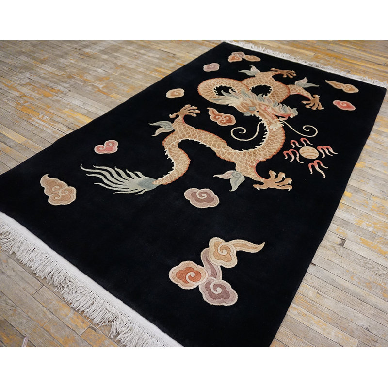 Tapis chinois rétro à 5 griffes Benevolent