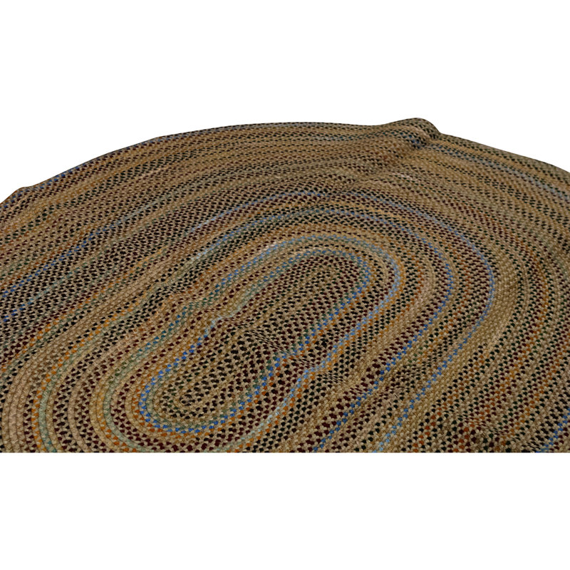 Hand Knotted Wool Area Rug in Taupe