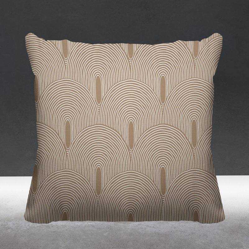 Coussin Limpo, Beige, L 19 po x H 19 po