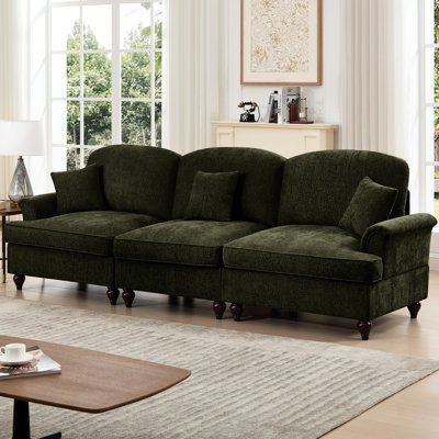Élégant canapé Mid-Century 3 places