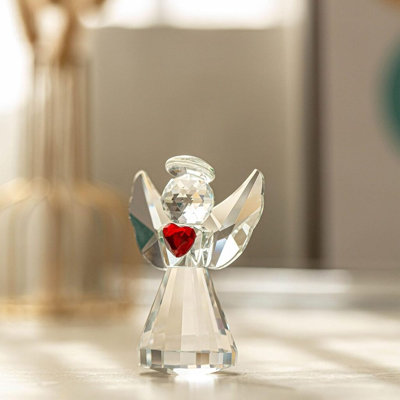8.4cm Crystal Holiday Shaped Ornament